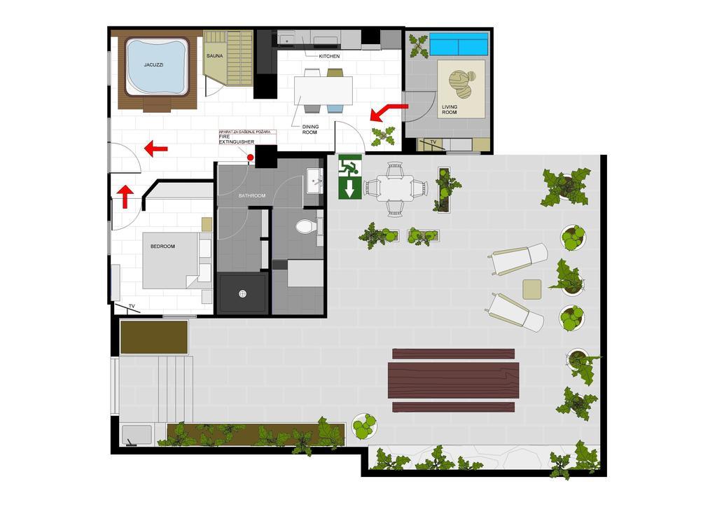 Luxury Apartment Spa "Marina" Makarska Habitación foto